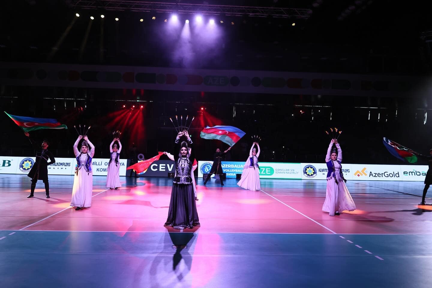 Voleybol üzrə Azərbaycan çempionatının açılış mərasimi keçirilib - FOTO/VİDOE